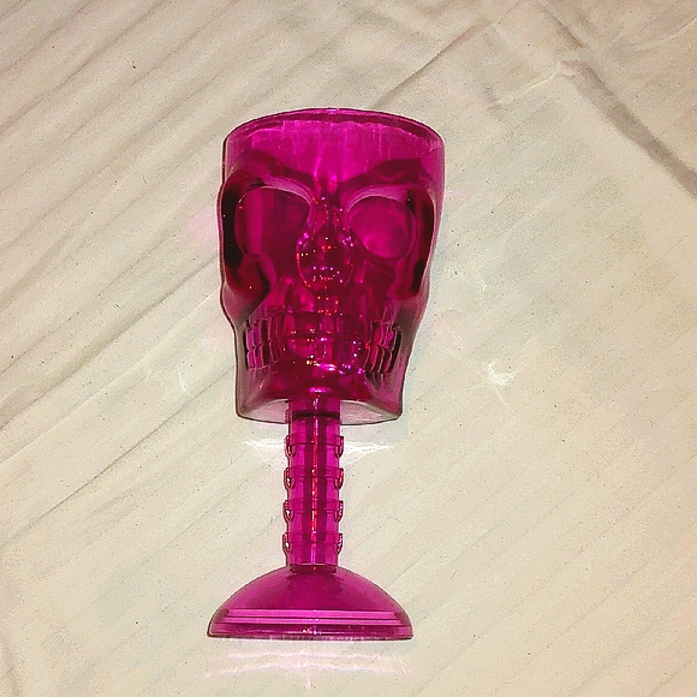 Pink Skull Goblet * Large * 8x4